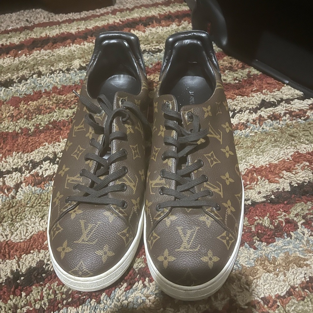 Louis Vuitton Brown Monogram Sneakers